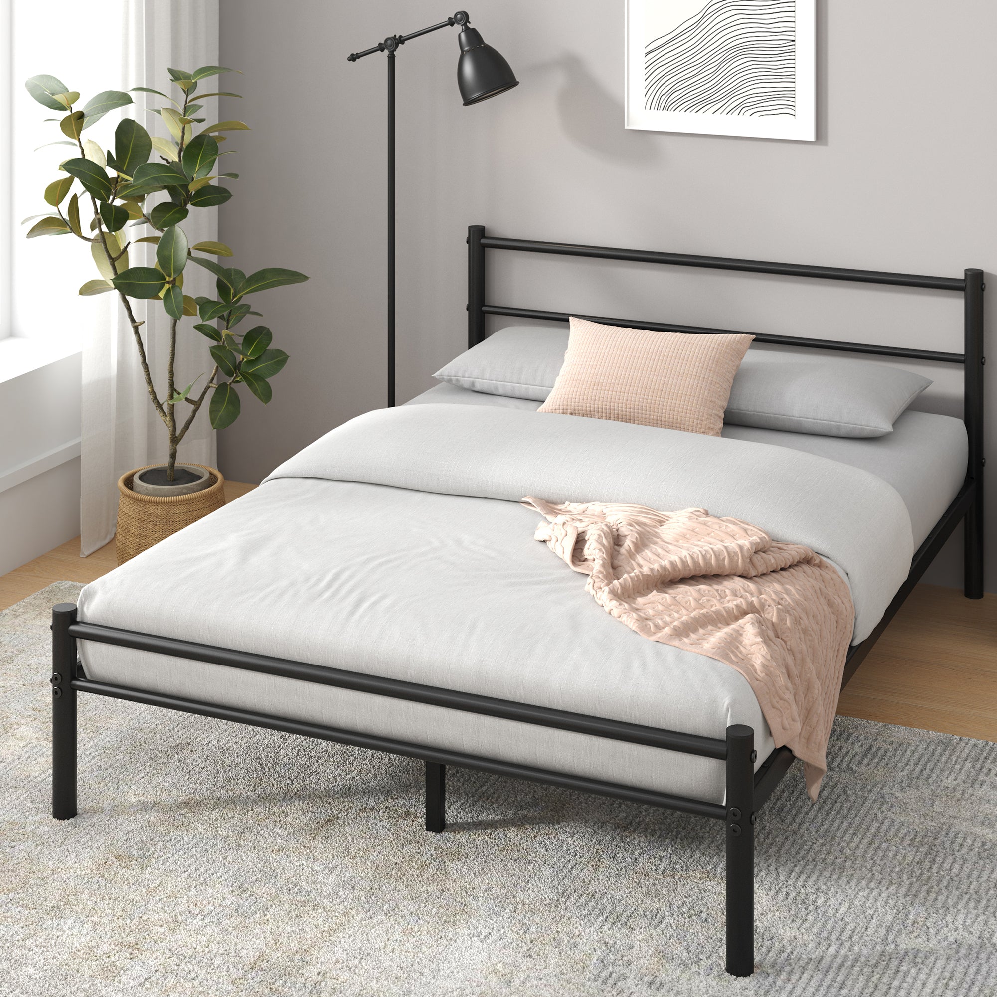 Metal headboard frame hotsell