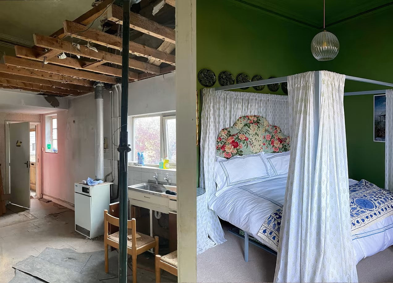 A Bedroom Renovation: Before and After