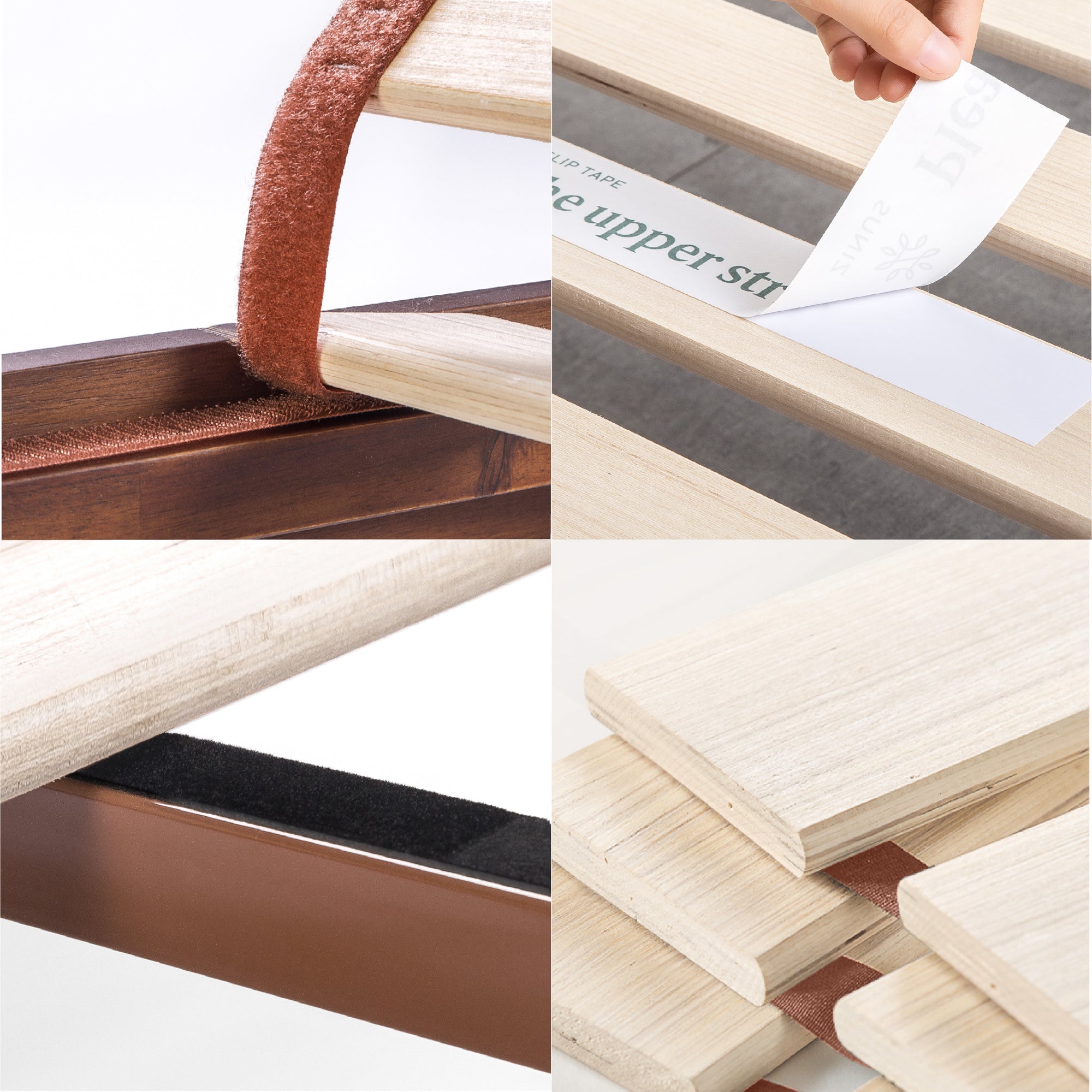 Linda Wood Bed Frame Zinus