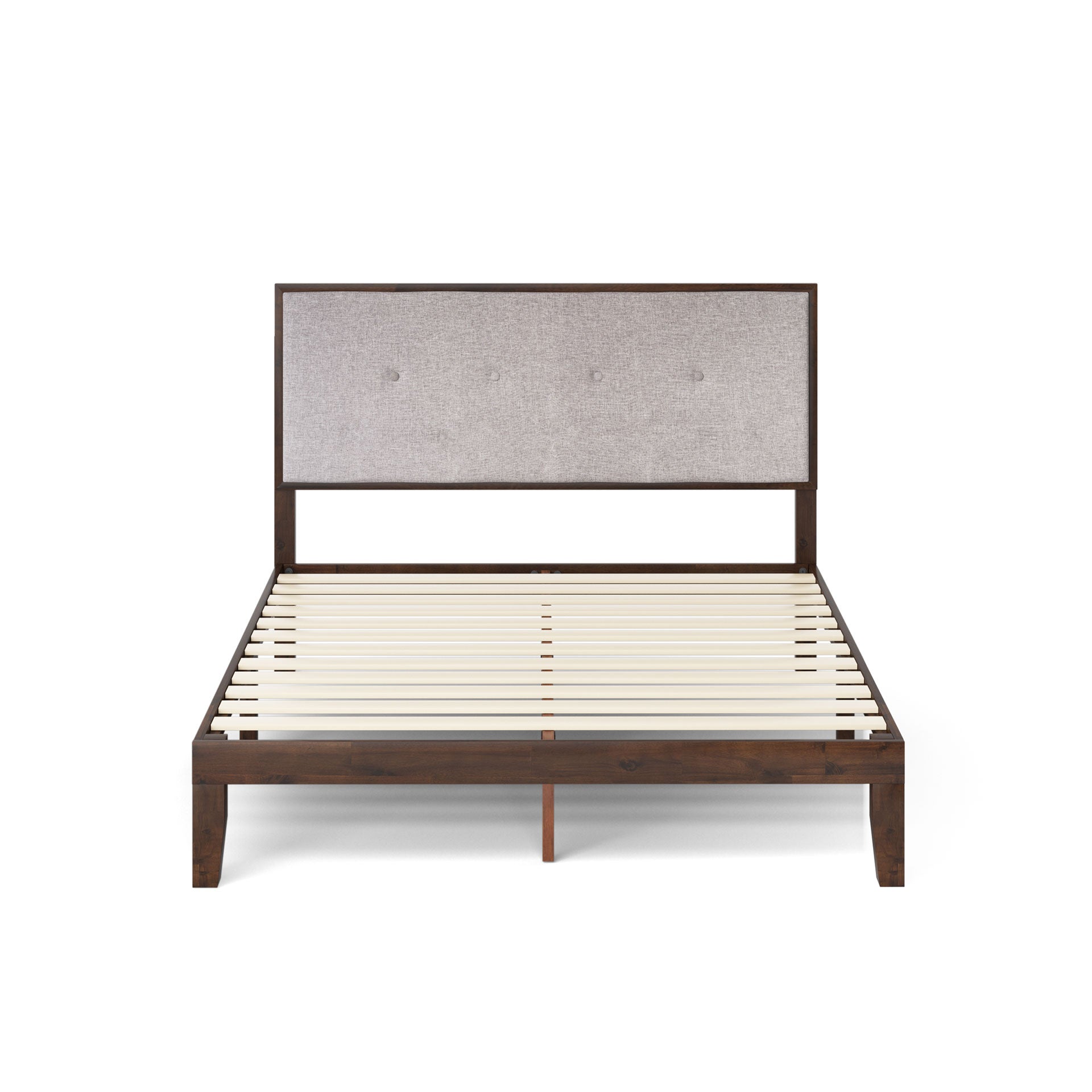 Leonardo Upholstered Bed Frame Zinus