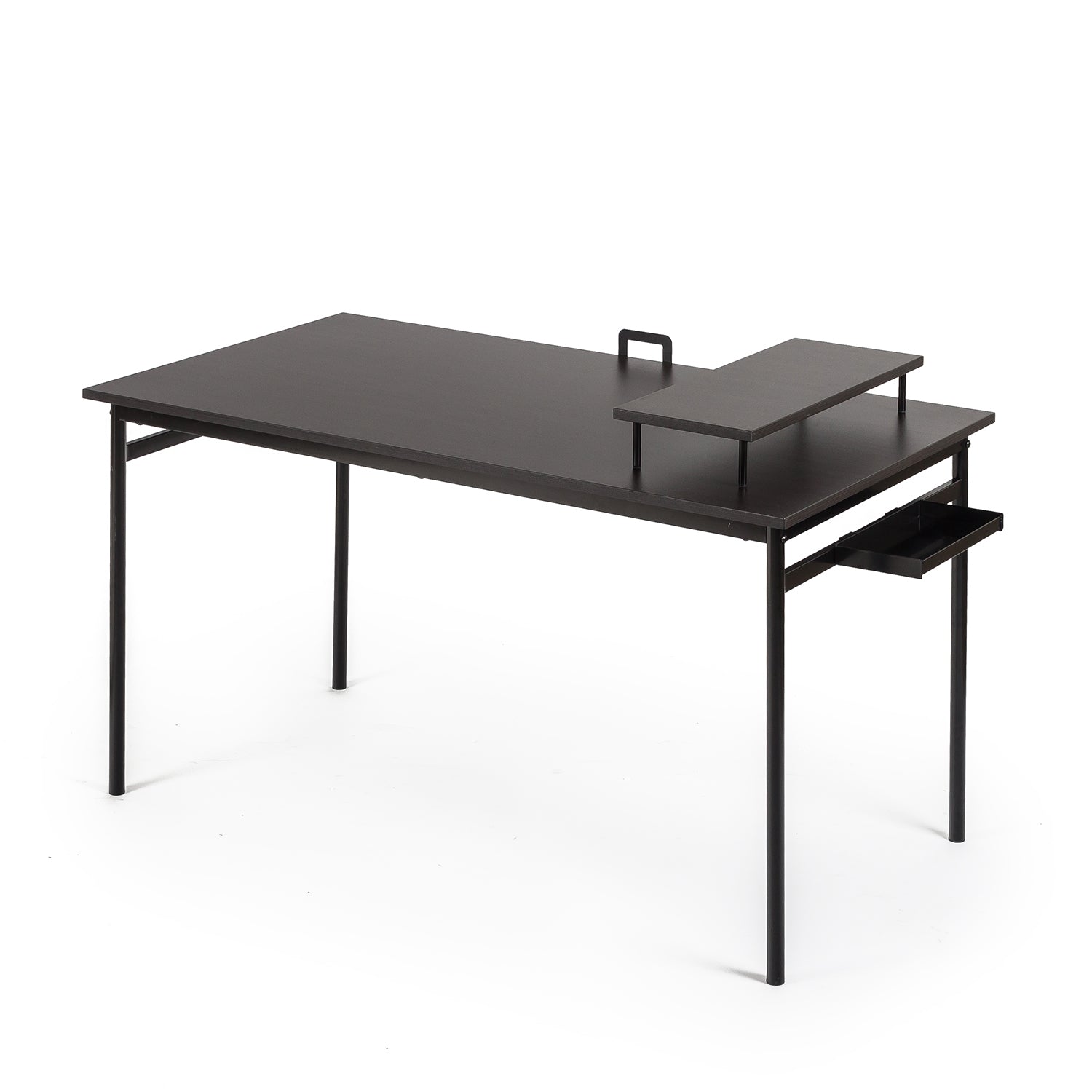 Tresa Black Metal Desk Zinus UK