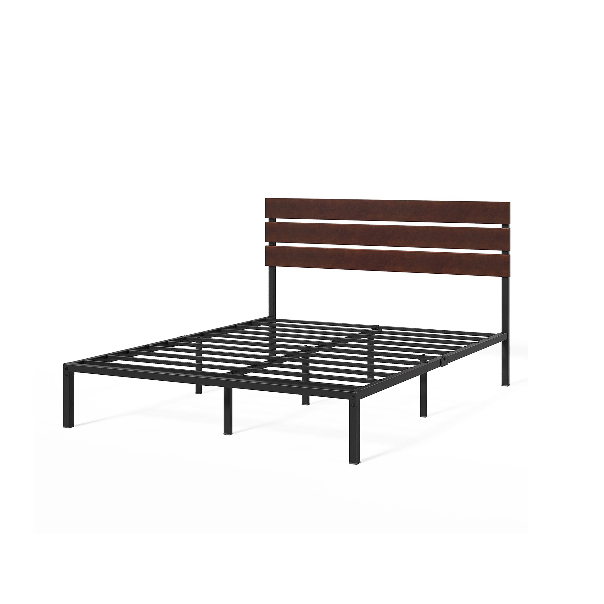 Figari Bamboo and Metal Bed Frame